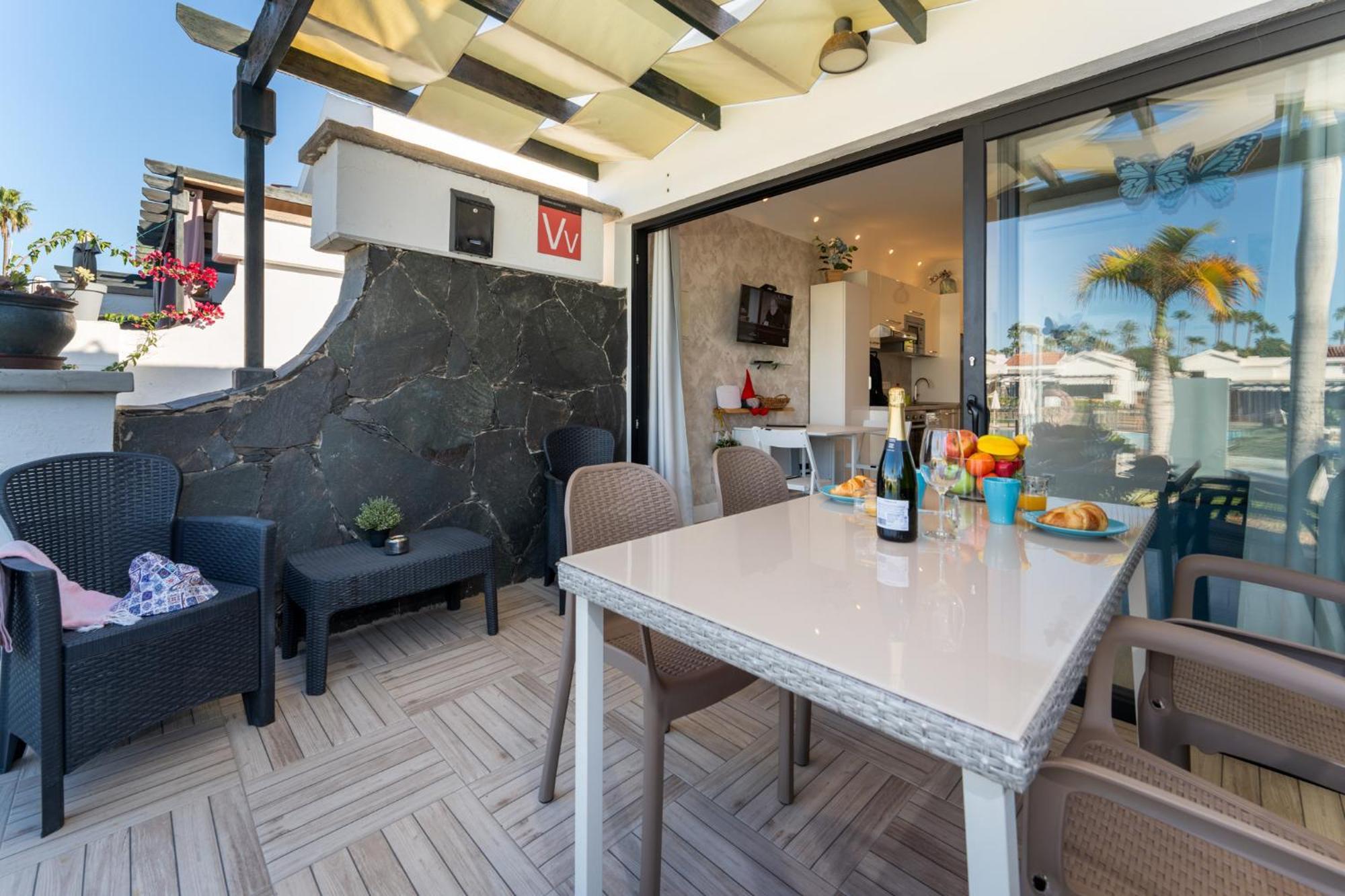Luxury Poolside Holiday Home Maspalomas  Zewnętrze zdjęcie